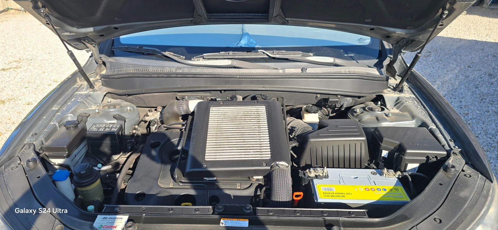 Hyundai Santa fe 2.2CRDI КОЖА/АВТОМАТ/4×4/ТОP, снимка 6 - Автомобили и джипове - 55981397