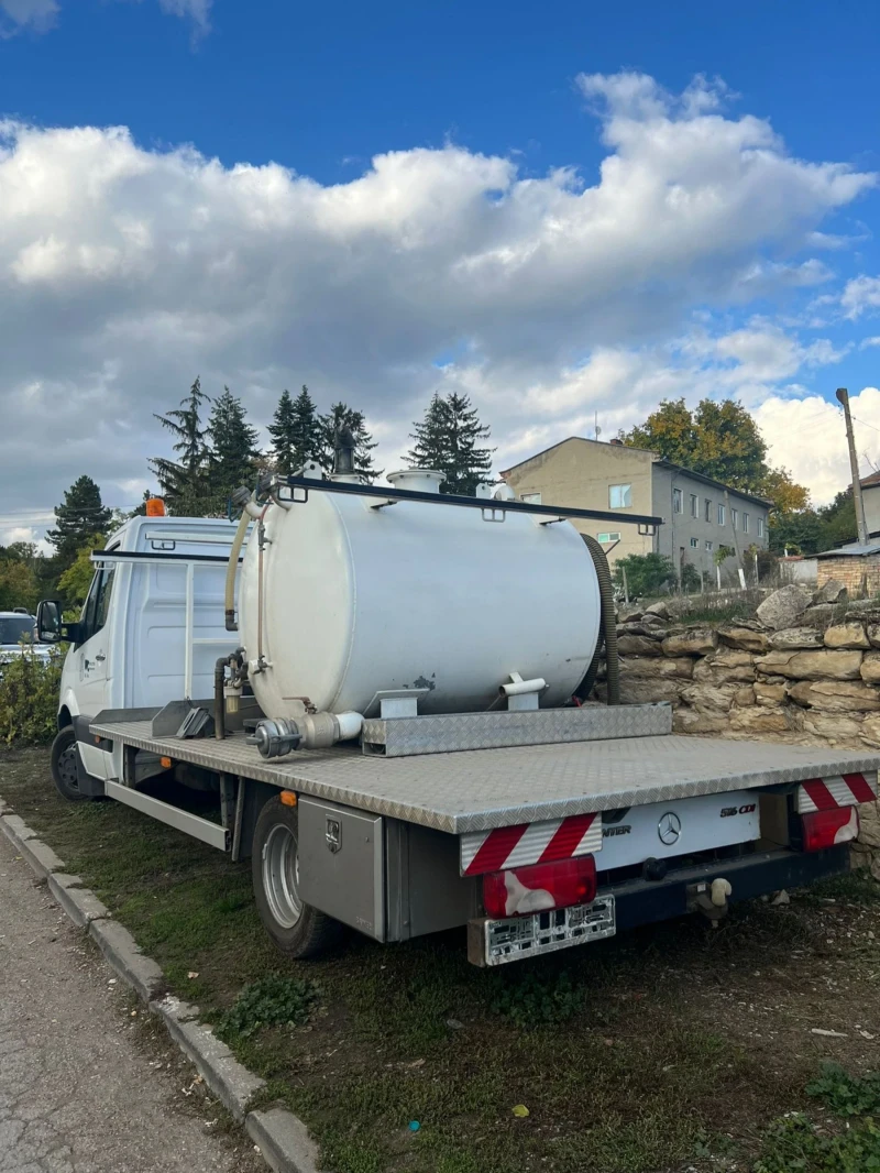 Mercedes-Benz Sprinter 516 Пречистване на тоалетни и канализации, снимка 2 - Бусове и автобуси - 53110205