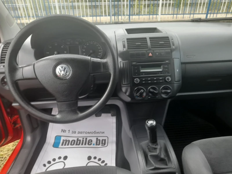 VW Polo 1.4TDI 97хил.км, снимка 10 - Автомобили и джипове - 47227371