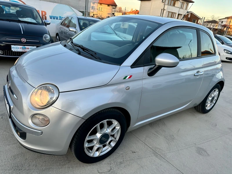 Fiat 500 1.2i Sport! Клима! Кожен салон! Лизинг!, снимка 1 - Автомобили и джипове - 48132571