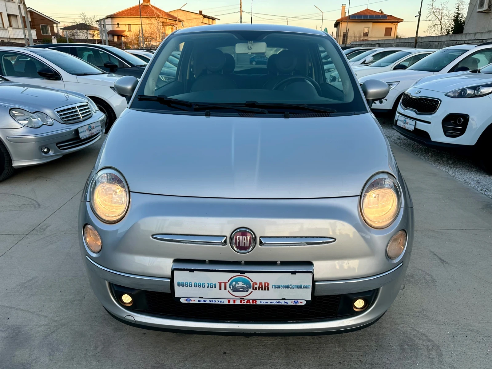 Fiat 500 1.2i Sport! Клима! Кожен салон! Лизинг! - изображение 2