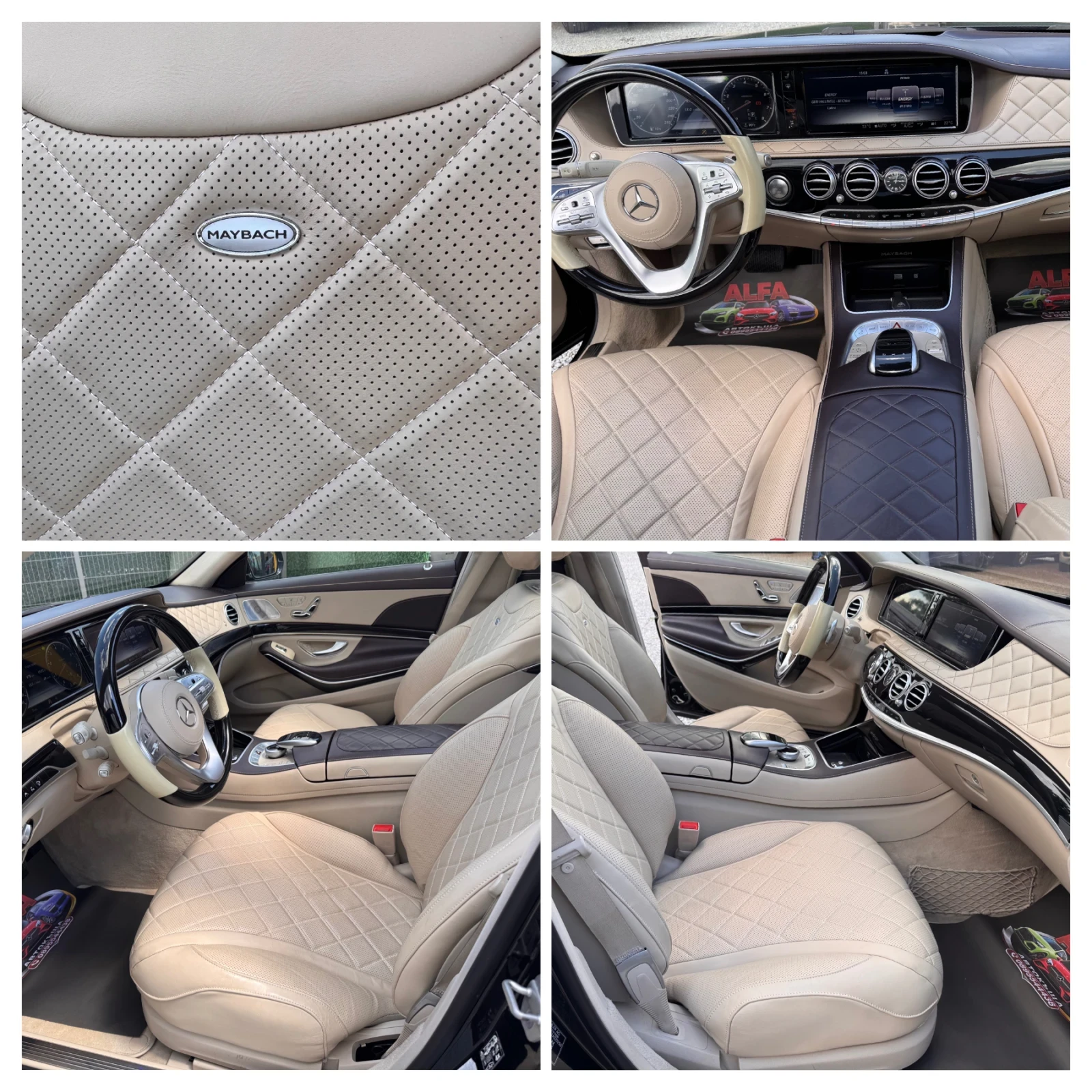 Mercedes-Benz S 500 MAYBACH/FACE LIFT/FULL/БЕЗ АНАЛОГ/ТОП ИЗПЪЛНЕНИЕ//, снимка 9 - Автомобили и джипове - 54985660