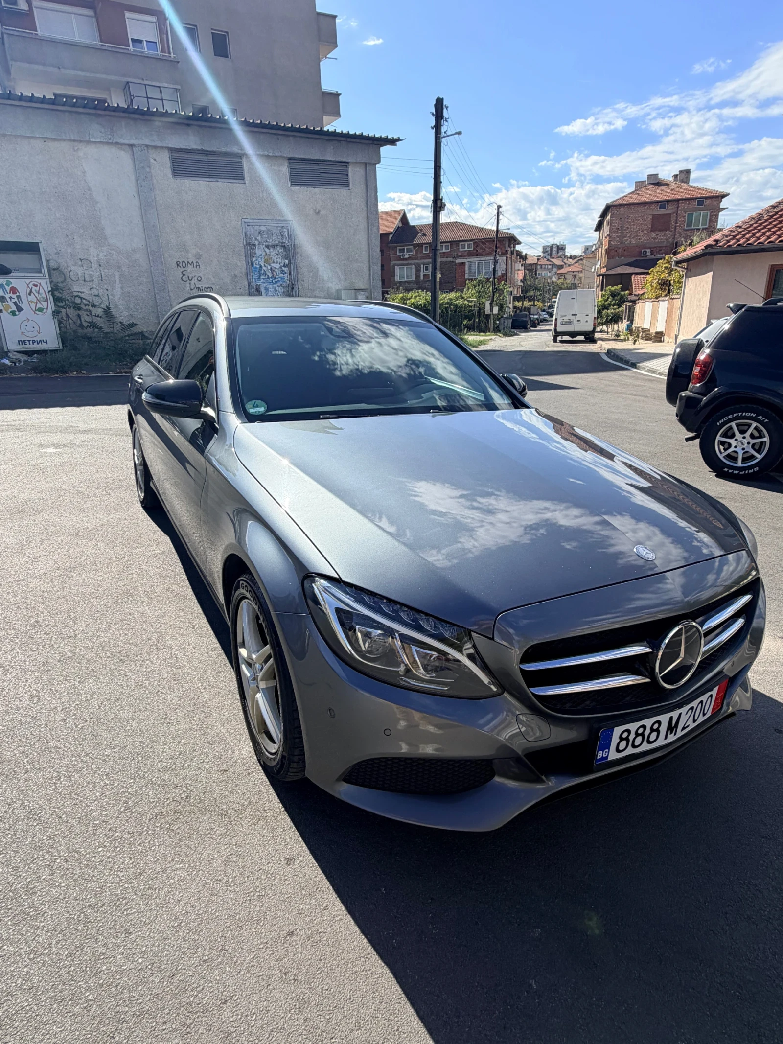 Mercedes-Benz C 250 | AIRMATIC | BURMESTER | HUD | DISTRONIC | 9G | , снимка 2 - Автомобили и джипове - 56226824