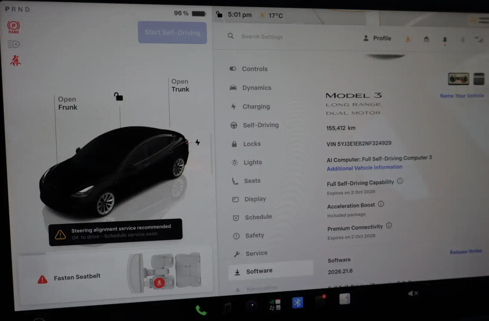 Tesla Model 3 2022 Tesla Model 3 Long Range AWD, снимка 8 - Автомобили и джипове - 56211938