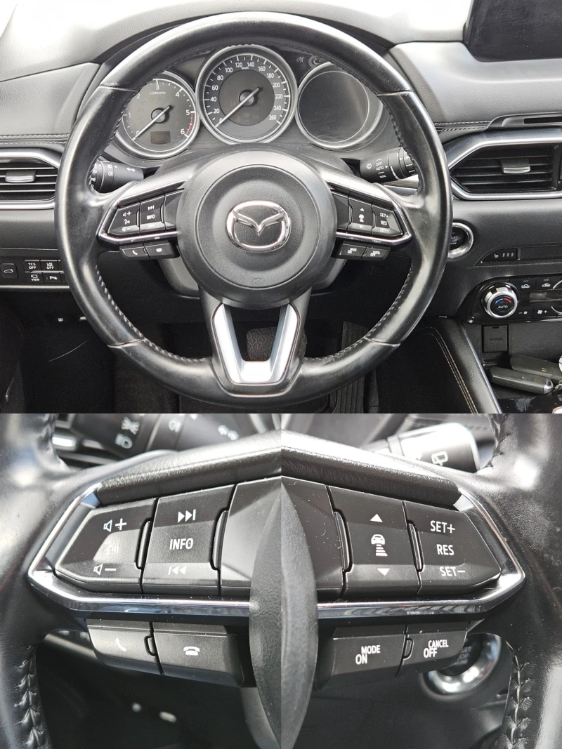 Mazda CX-5 2.2D-Skyactiv/184k/HEAD-UP/LED/КАМЕРА/ПОДГРЕВ/NAVI, снимка 11 - Автомобили и джипове - 53108770