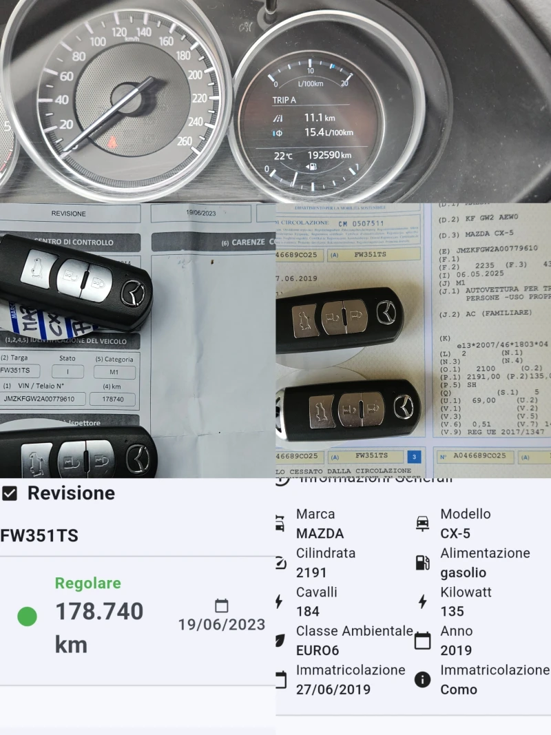 Mazda CX-5 2.2D-Skyactiv/184k/HEAD-UP/LED/КАМЕРА/ПОДГРЕВ/NAVI, снимка 12 - Автомобили и джипове - 53108770