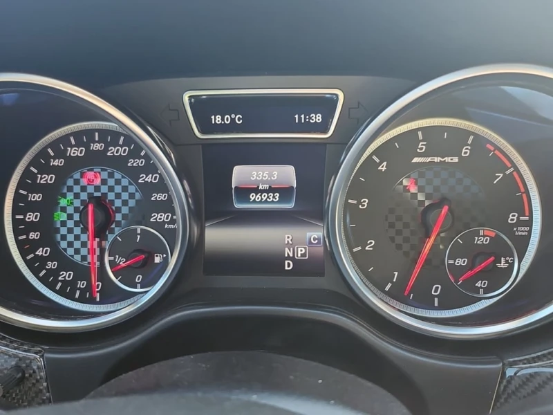 Mercedes-Benz GLE * AMG 43 * CARFAX * БЕЗ ПЪРВОНАЧАЛНА ВНОСКА, снимка 9 - Автомобили и джипове - 53157717