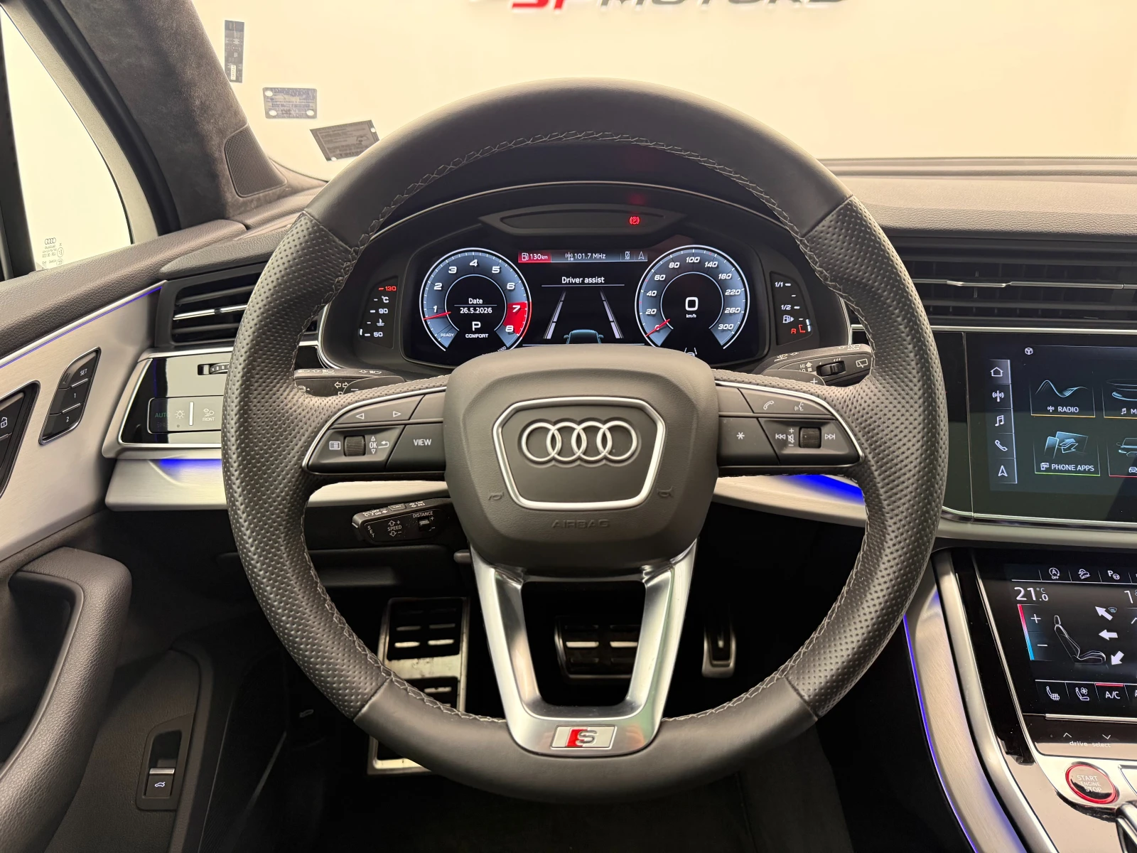 Audi SQ7 Quattro\BO\Sline\4.0, снимка 11 - Автомобили и джипове - 54682149