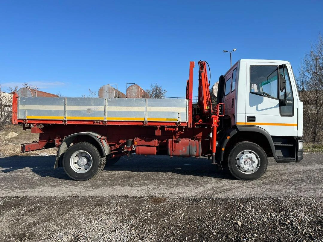 Iveco Eurocargo 120Е18 ТРИСТРАНЕН САМОСВАЛ С КРАН ПЕРФЕКТЕН - изображение 5