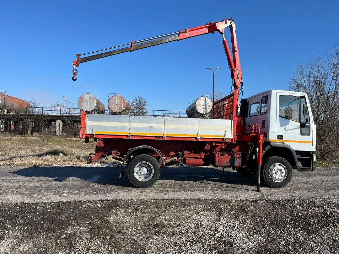 Iveco Eurocargo 120Е18 ТРИСТРАНЕН САМОСВАЛ С КРАН ПЕРФЕКТЕН - изображение 8