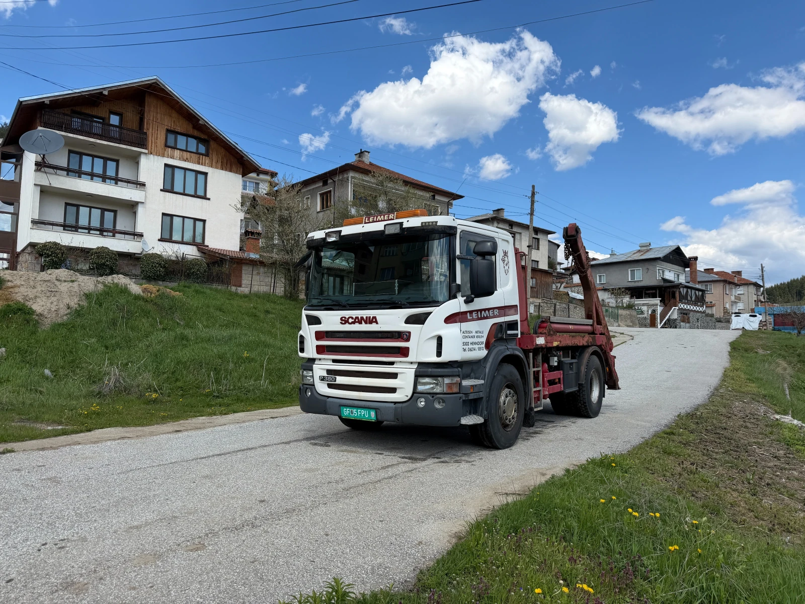 Scania P 380 4х2, Контейноровоз, Нов внос, , , снимка 3 - Камиони - 54431017