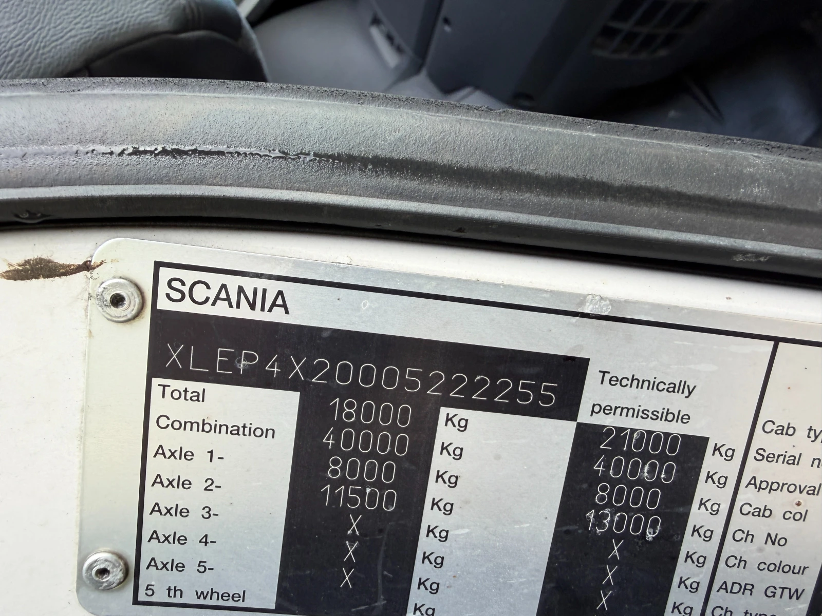 Scania P 380 4х2, Контейноровоз, Нов внос, , , снимка 9 - Камиони - 54431017