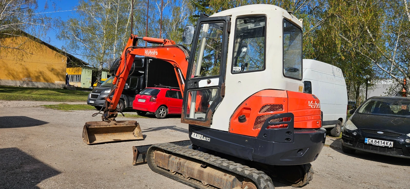 Багер Kubota KX101-3a