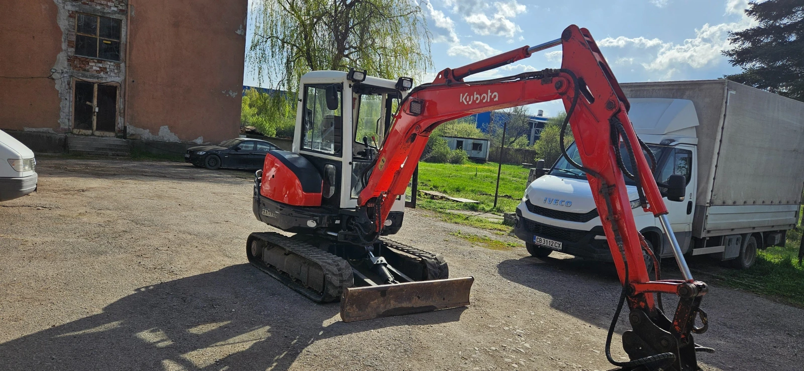 Багер Kubota KX101-3a, снимка 3 - Индустриална техника - 54229946