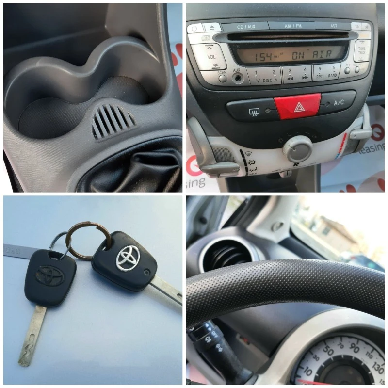 Toyota Aygo 1.4HDI КЛИМАТИК, снимка 14 - Автомобили и джипове - 43513651