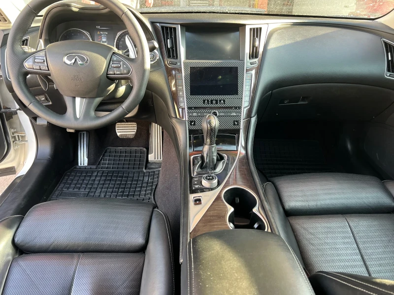 Infiniti Q50 SPORT бяла перла, снимка 9 - Автомобили и джипове - 47178769