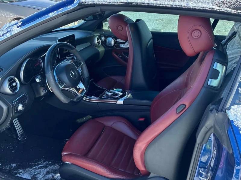 Mercedes-Benz C 43 AMG * CARFAX * ФИНАНСИРАНЕ* ЧЕРВЕНА КОЖА , снимка 5 - Автомобили и джипове - 53264888