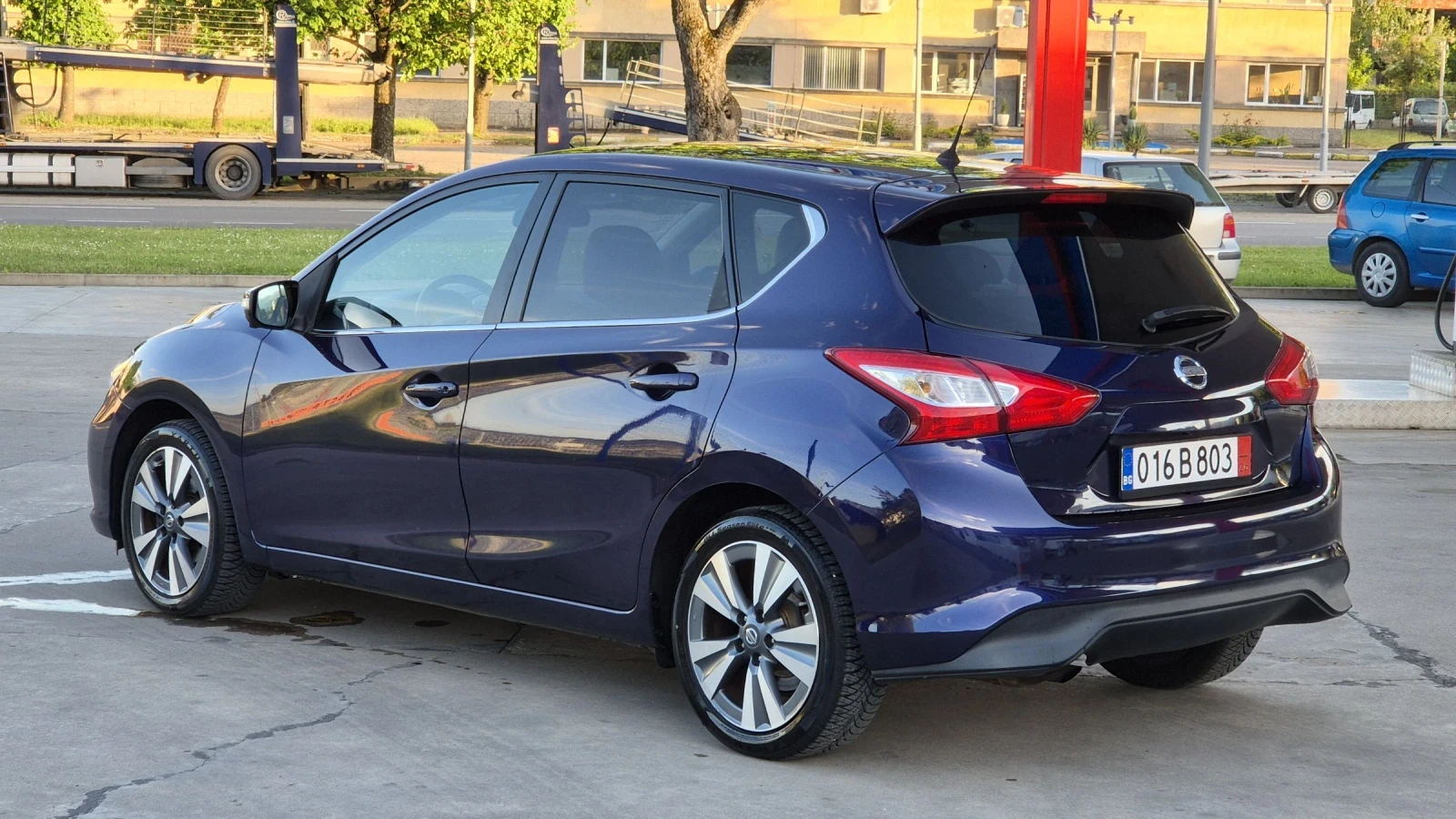 Nissan Pulsar 1.2i* TURBO* НАПЪЛНО ОБСЛУЖЕН* ВСИЧКИ ЕКСТРИ, снимка 6 - Автомобили и джипове - 54570777