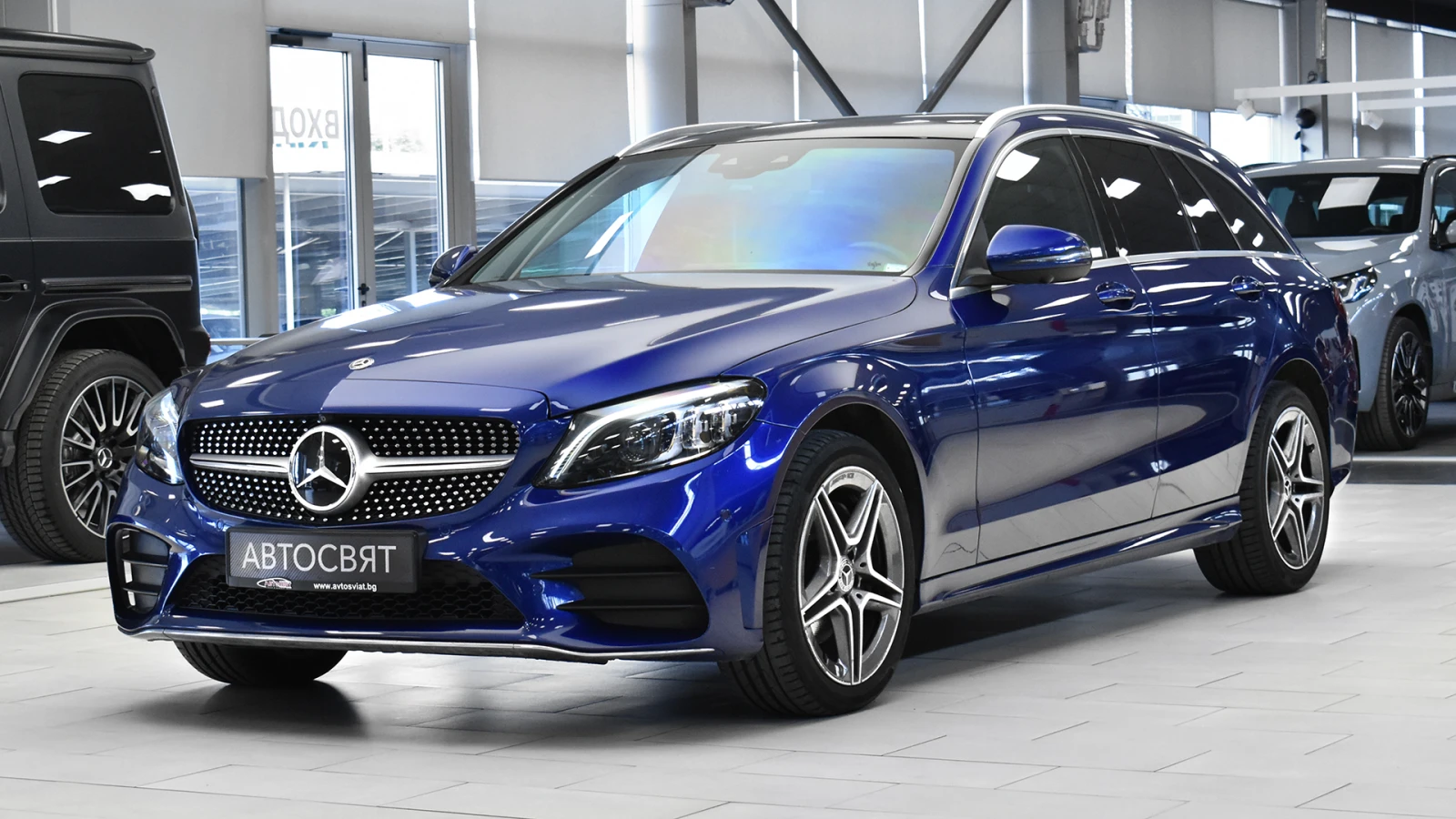 Mercedes-Benz C 220 d T AMG Line 4MATIC, снимка 4 - Автомобили и джипове - 54595368
