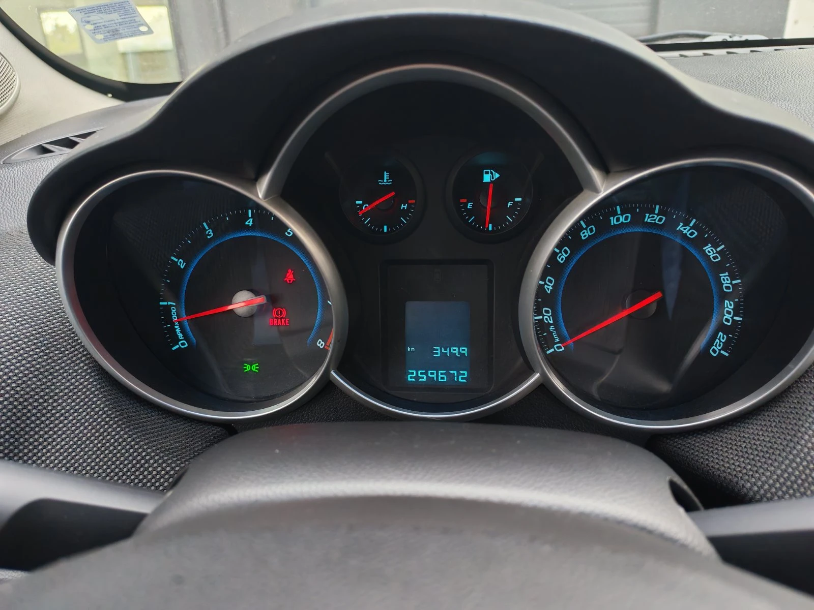 Chevrolet Cruze С Газова уредба, снимка 9 - Автомобили и джипове - 56213958
