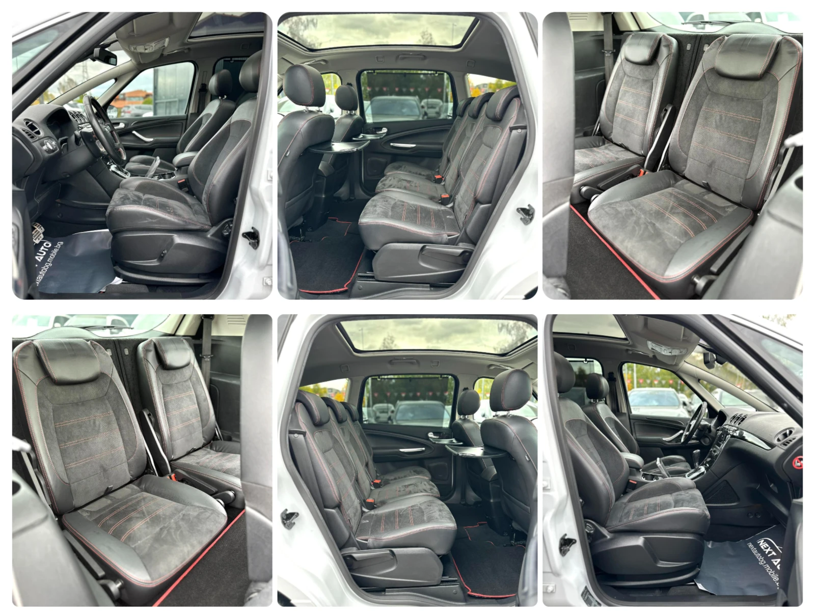 Ford S-Max 2.2D 200HP 6+ 1 CAMERA PANO ������� | Mobile.bg � ����������� 12