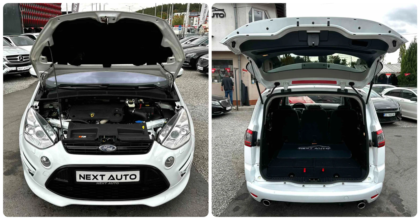 Ford S-Max 2.2D 200HP 6+ 1 CAMERA PANO ������� | Mobile.bg � ����������� 16