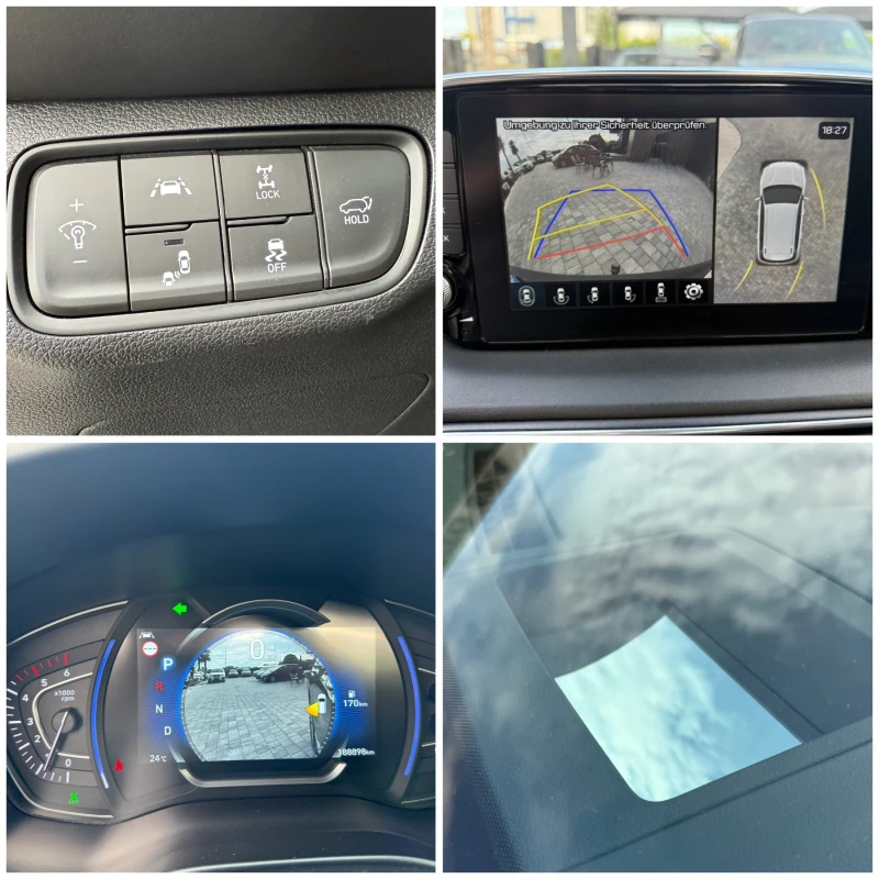 Hyundai Santa fe 2, 2 4x4 Уникално състояние* * * * * Всички екстри, снимка 13 - Автомобили и джипове - 50483273