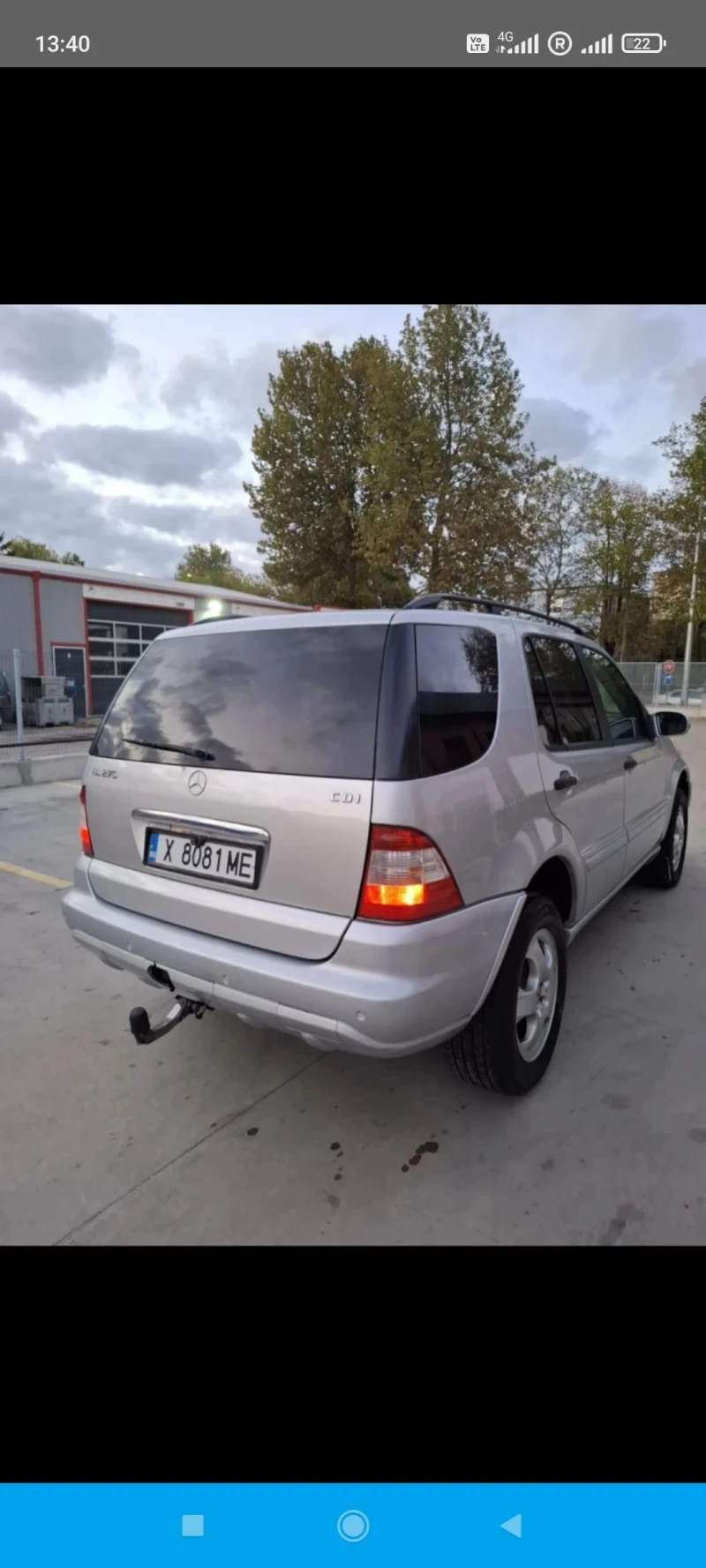 Mercedes-Benz ML 270 2.7 CDI, снимка 6 - Автомобили и джипове - 52865610