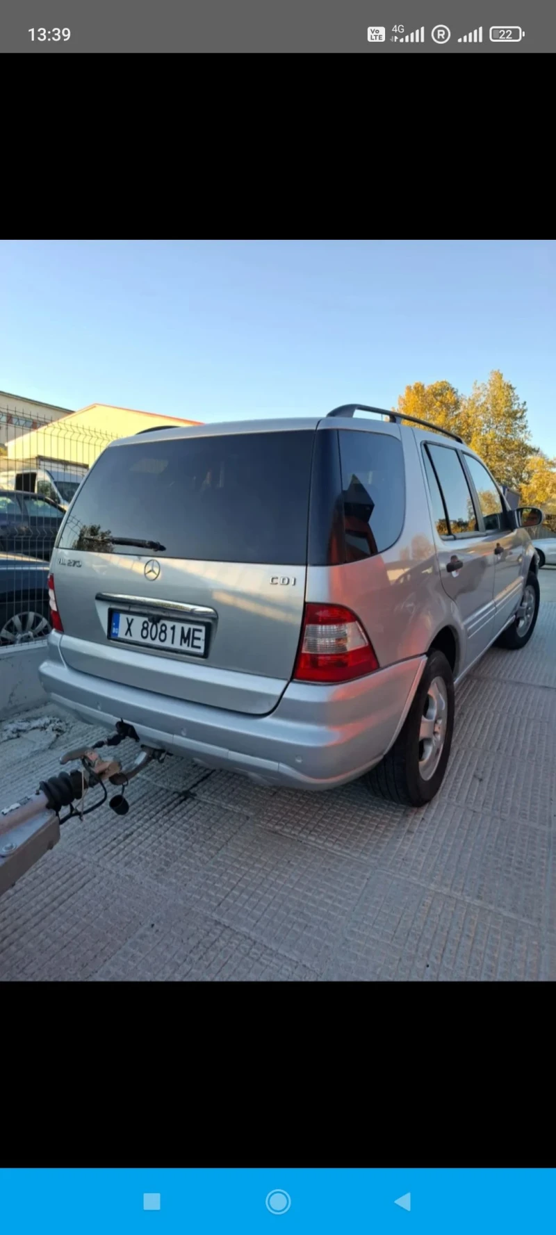 Mercedes-Benz ML 270 2.7 CDI, снимка 3 - Автомобили и джипове - 52865610