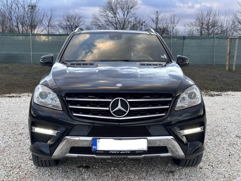 Mercedes-Benz ML 350 AMG DESINGO Подгрев* Обдухване* Сервизна история, снимка 2 - Автомобили и джипове - 53405461