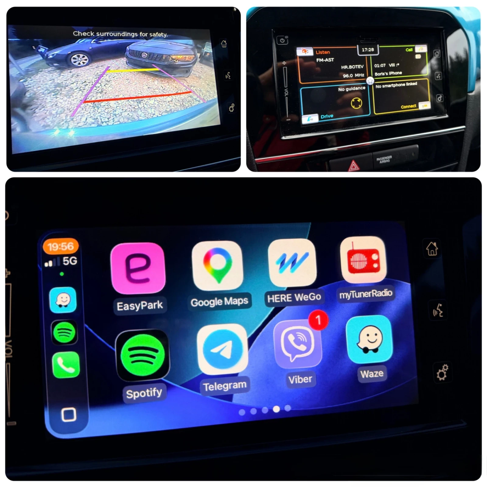 Suzuki Vitara 4x4* LED* КОЖА* ДИСТР* РЕАЛНИ КМ* KeyLess* EURO6B*, снимка 16 - Автомобили и джипове - 54209648