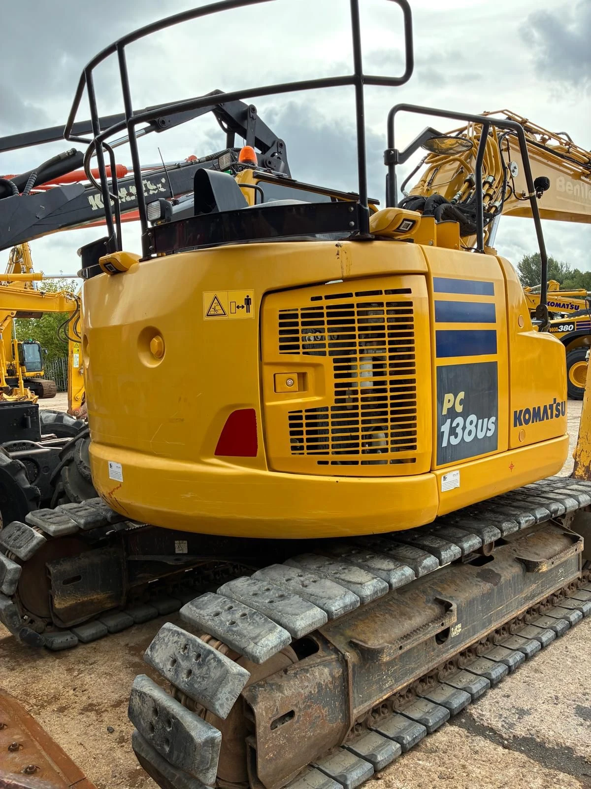 Багер Komatsu PC 138 US-11 3 КОФИ ЛИЗИНГ, снимка 2 - Индустриална техника - 55946276