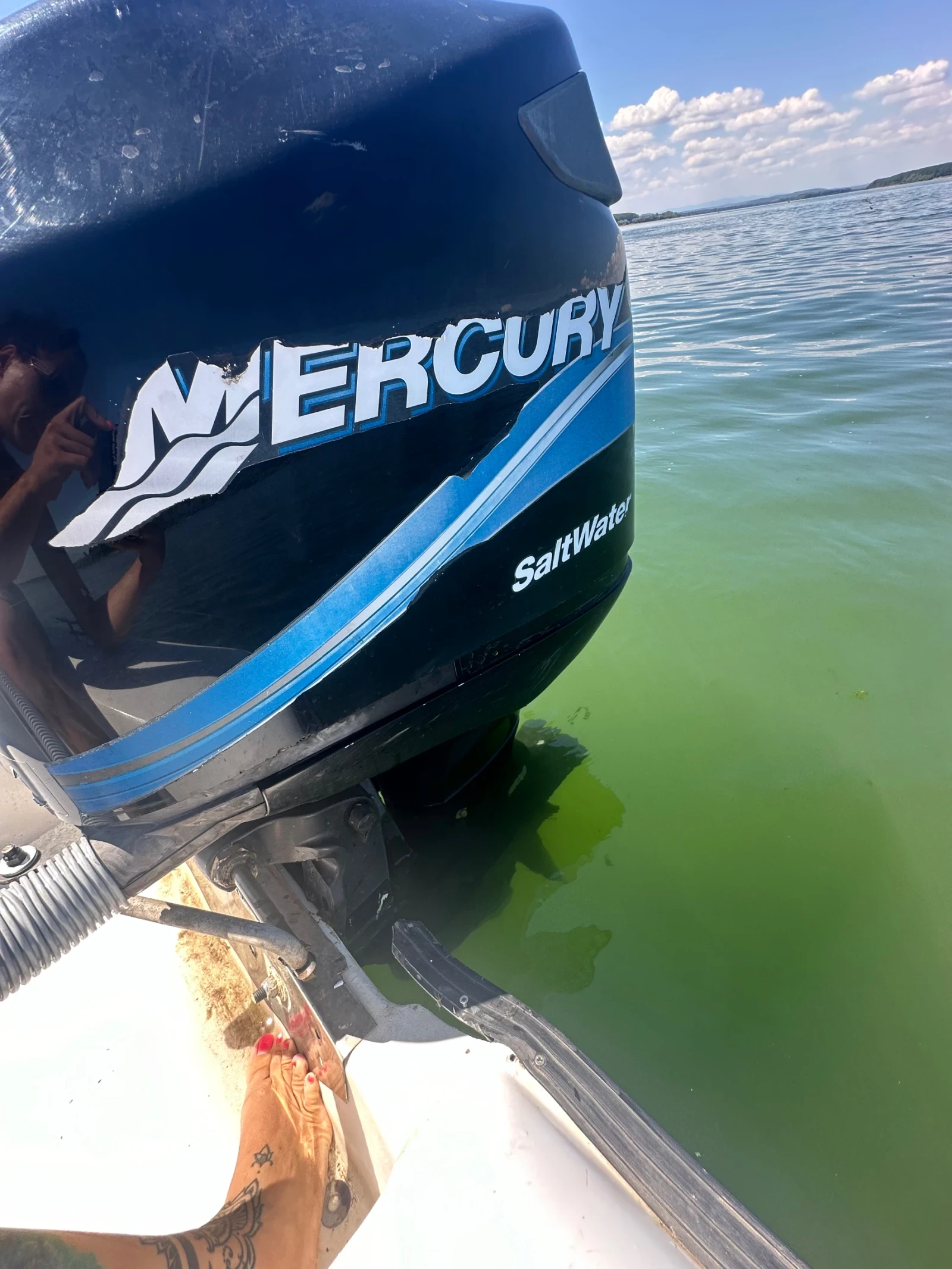 Извънбордов двигател Mercury 115L - изображение 3