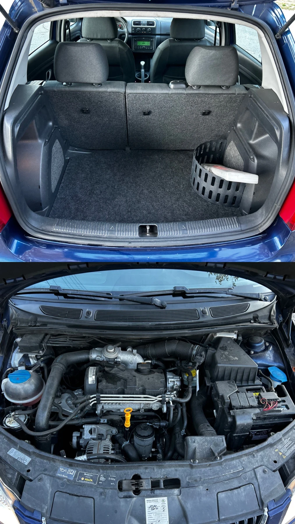 Skoda Fabia 1.4TDi * СЕРВИЗНА КНИЖКА* КСЕНОН* ДВА КЛЮЧА*  | Mobile.bg — изображение 16