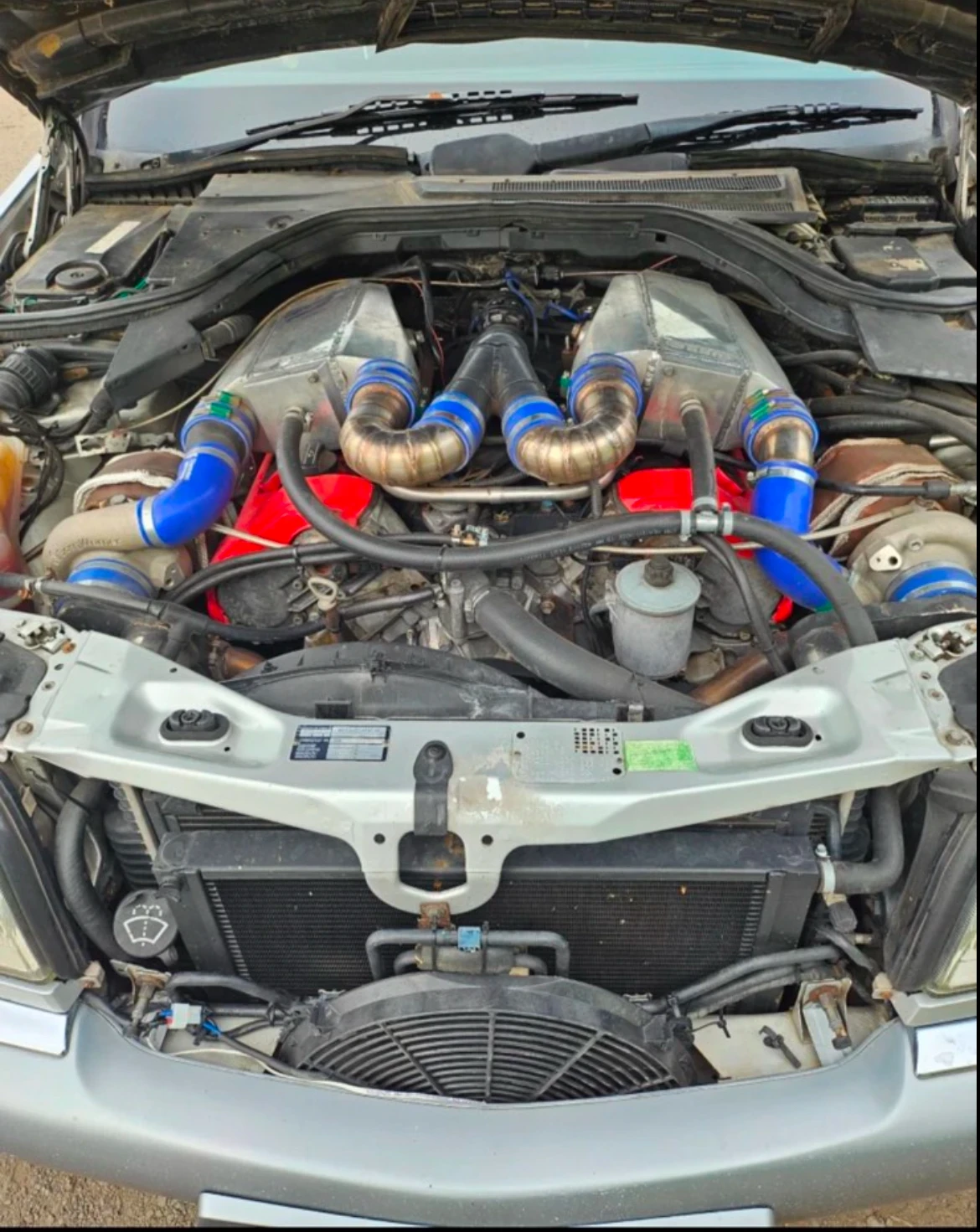 Mercedes-Benz S 500 W140 Турбо, снимка 2 - Автомобили и джипове - 54130549