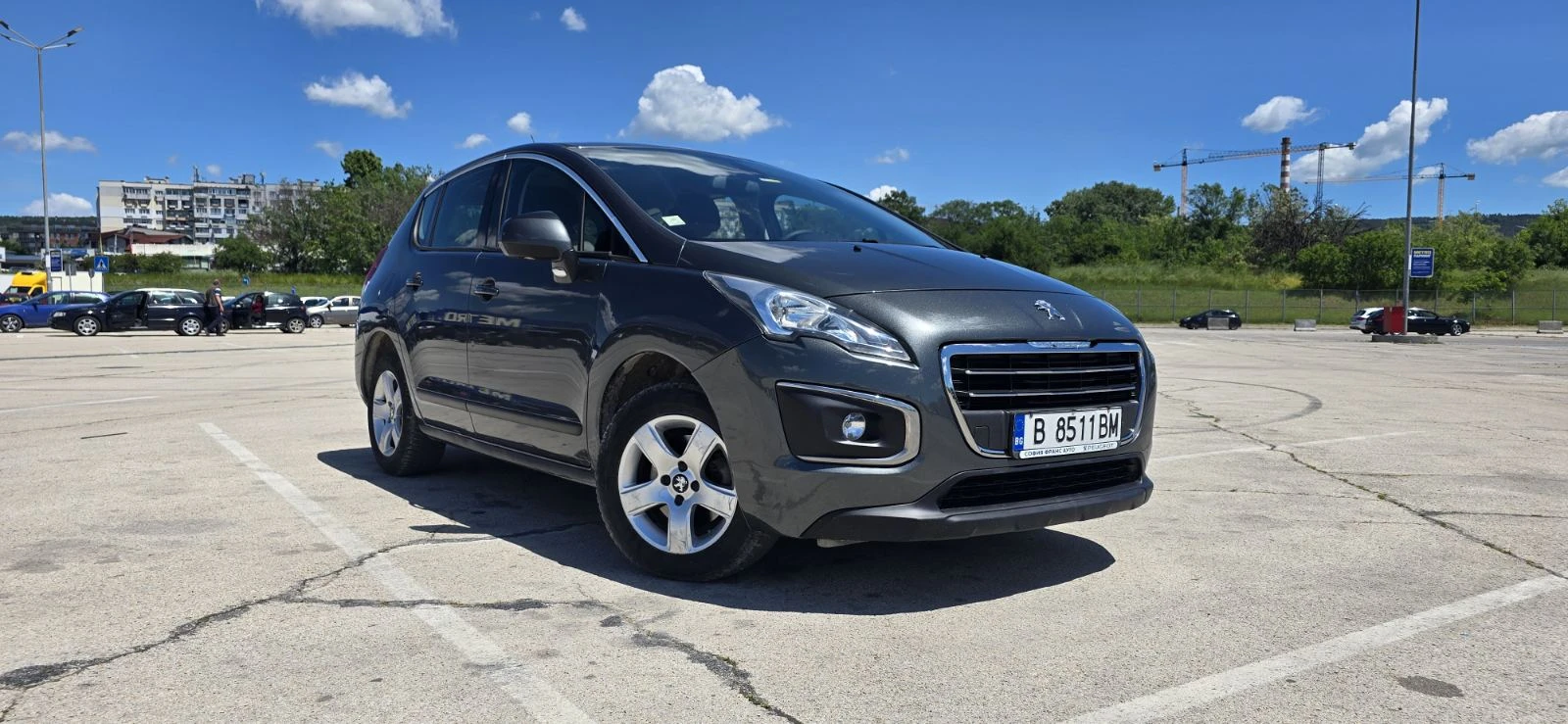 Peugeot 3008 1.6 150кс РЕАЛНИ КМ, ДДС 