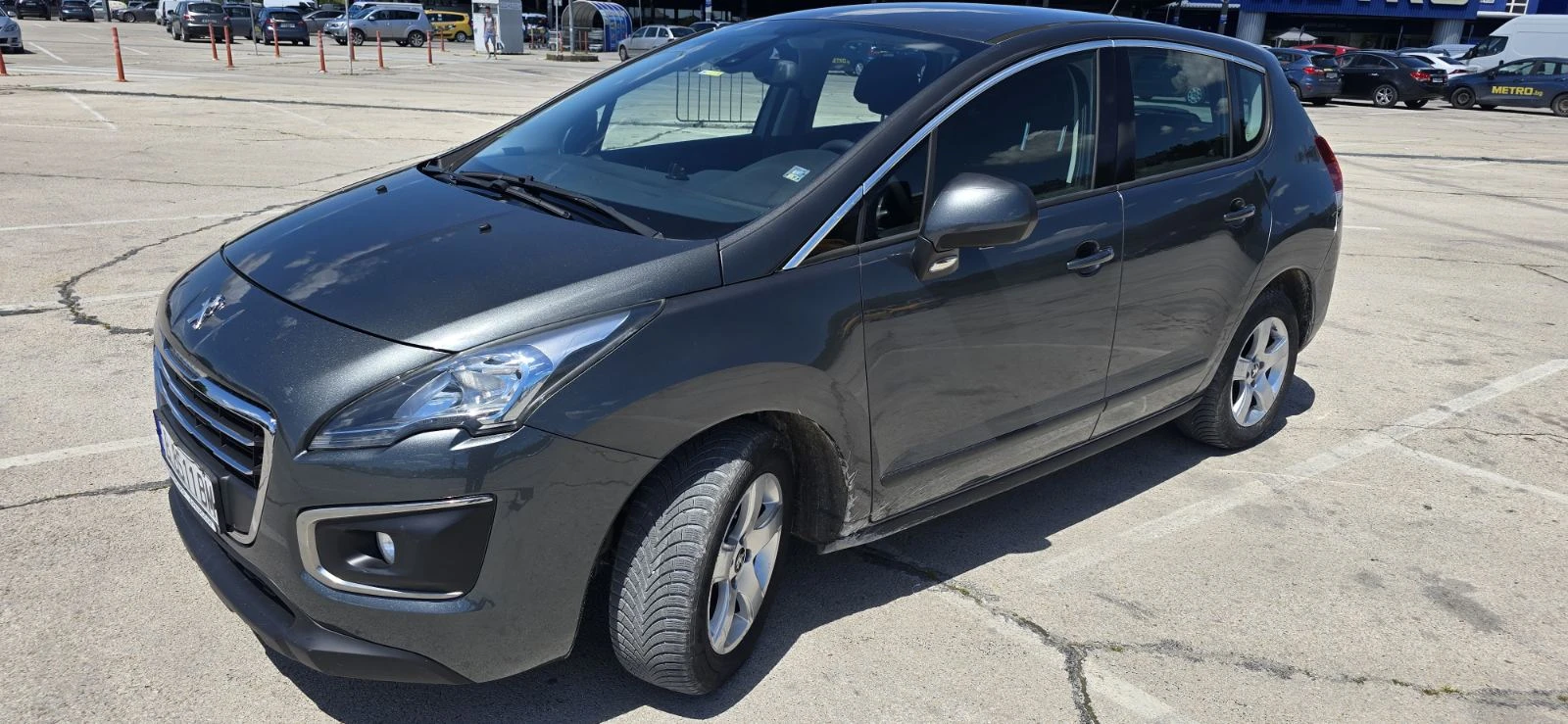 Peugeot 3008 1.6 150кс РЕАЛНИ КМ, ДДС , снимка 3 - Автомобили и джипове - 54713204