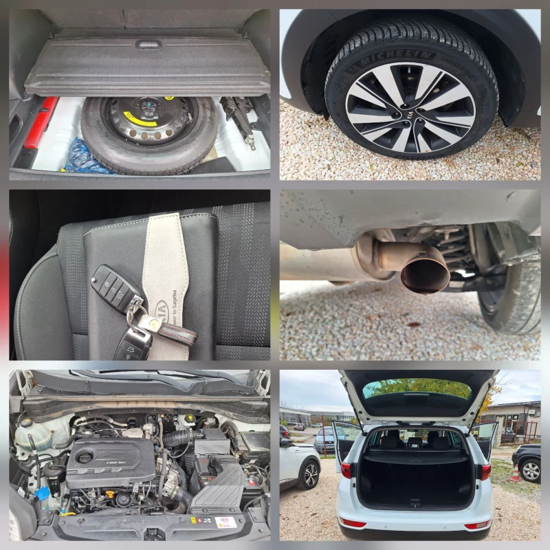 Kia Sportage 1.7d* Навигация/Камера/Лед/6ск* , снимка 16 - Автомобили и джипове - 52907008