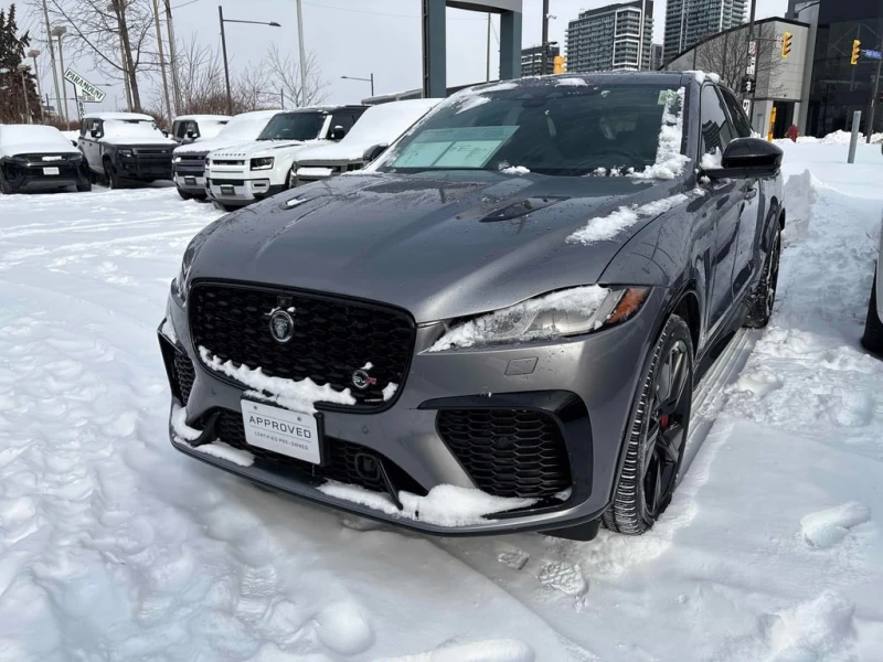 Jaguar F-PACE * SVR * CARFAX * БЕЗ ПЪРВОНАЧАЛНА ВНОСКА