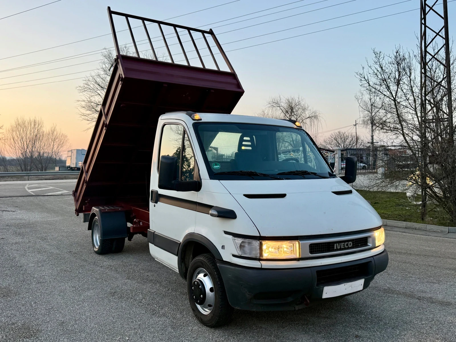 Iveco 35c13 ТОП! Тристранен Самосвал!, снимка 1