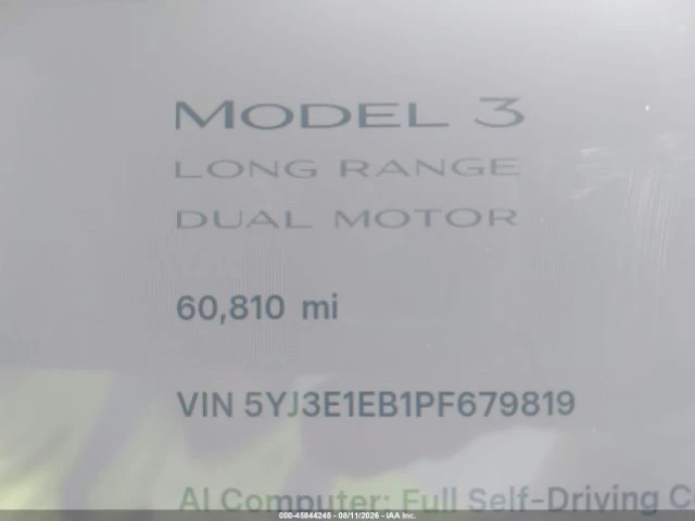 Tesla Model 3 LONG RANGE DUAL MOTOR 4X4, снимка 15 - Автомобили и джипове - 56622071