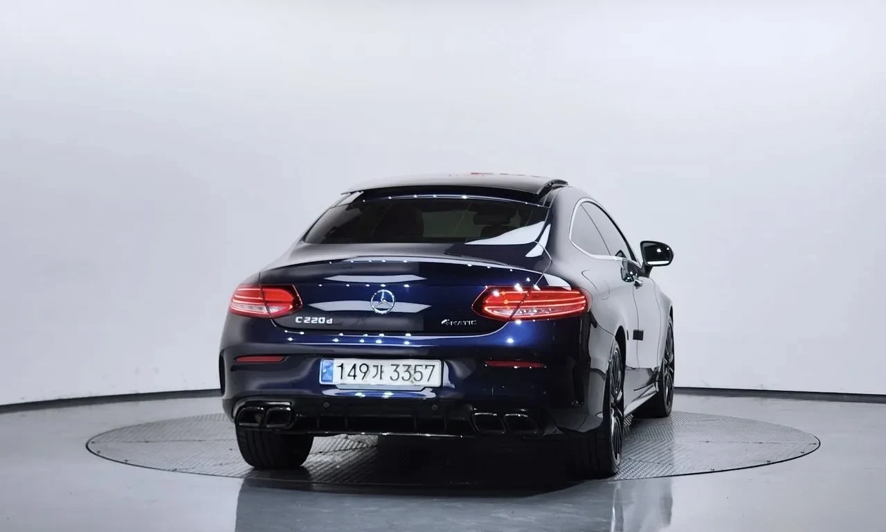 Mercedes-Benz C 220 2.2d coupe 4Matic LineAssist/panorama, снимка 3 - Автомобили и джипове - 55218529