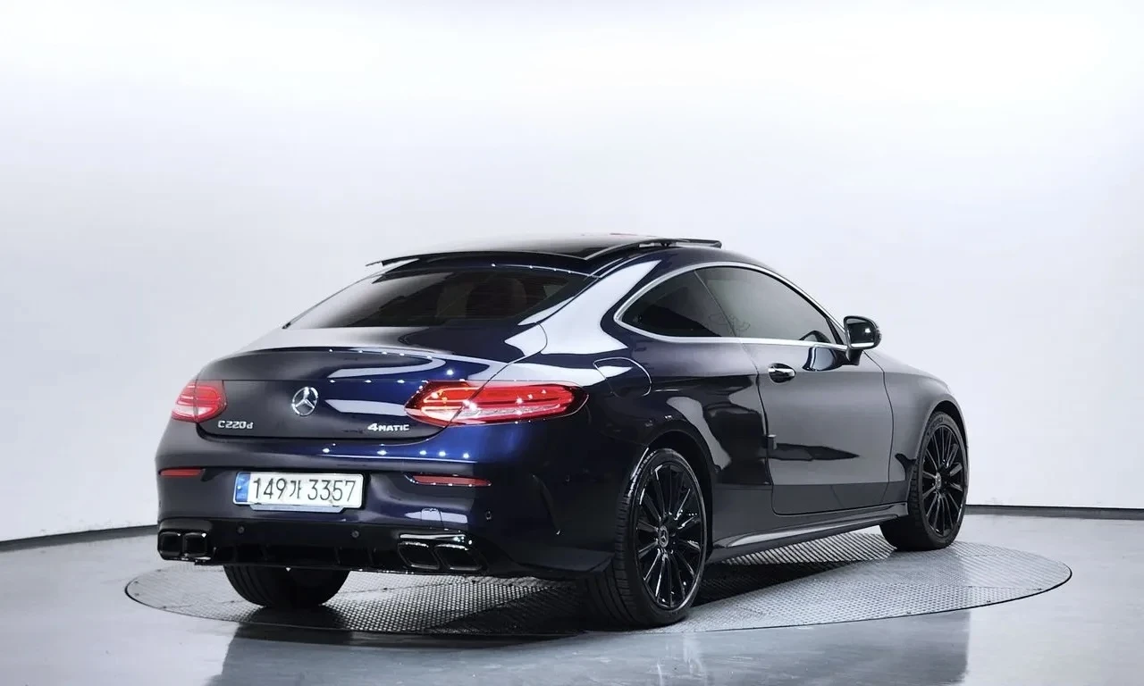 Mercedes-Benz C 220 2.2d coupe 4Matic LineAssist/panorama, снимка 4 - Автомобили и джипове - 55218529