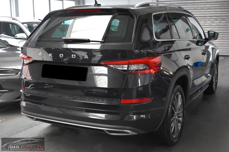 Skoda Kodiaq 1.5TSI/150HP/L&K/MEMO/360/CANTON/LED/NAVI/267g, снимка 4 - Автомобили и джипове - 51595030