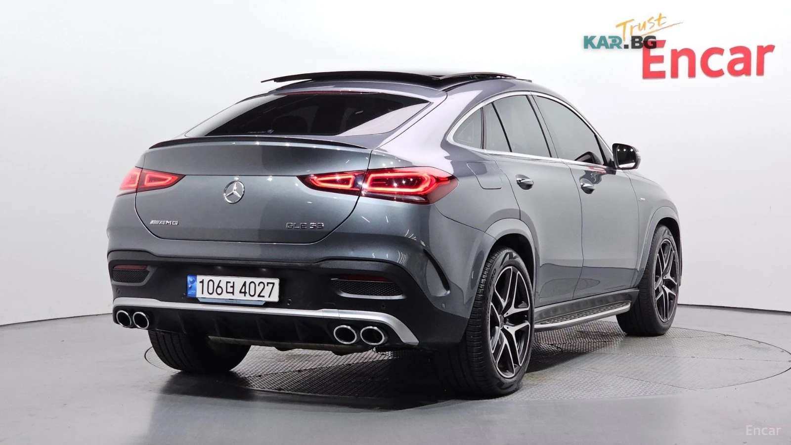 Mercedes-Benz GLE 53 4MATIC COUPE* КОЖА* ПОДГРЕВ* ОБДУХВ* BURMASTER* PANO* 360, снимка 2 - Автомобили и джипове - 54858024