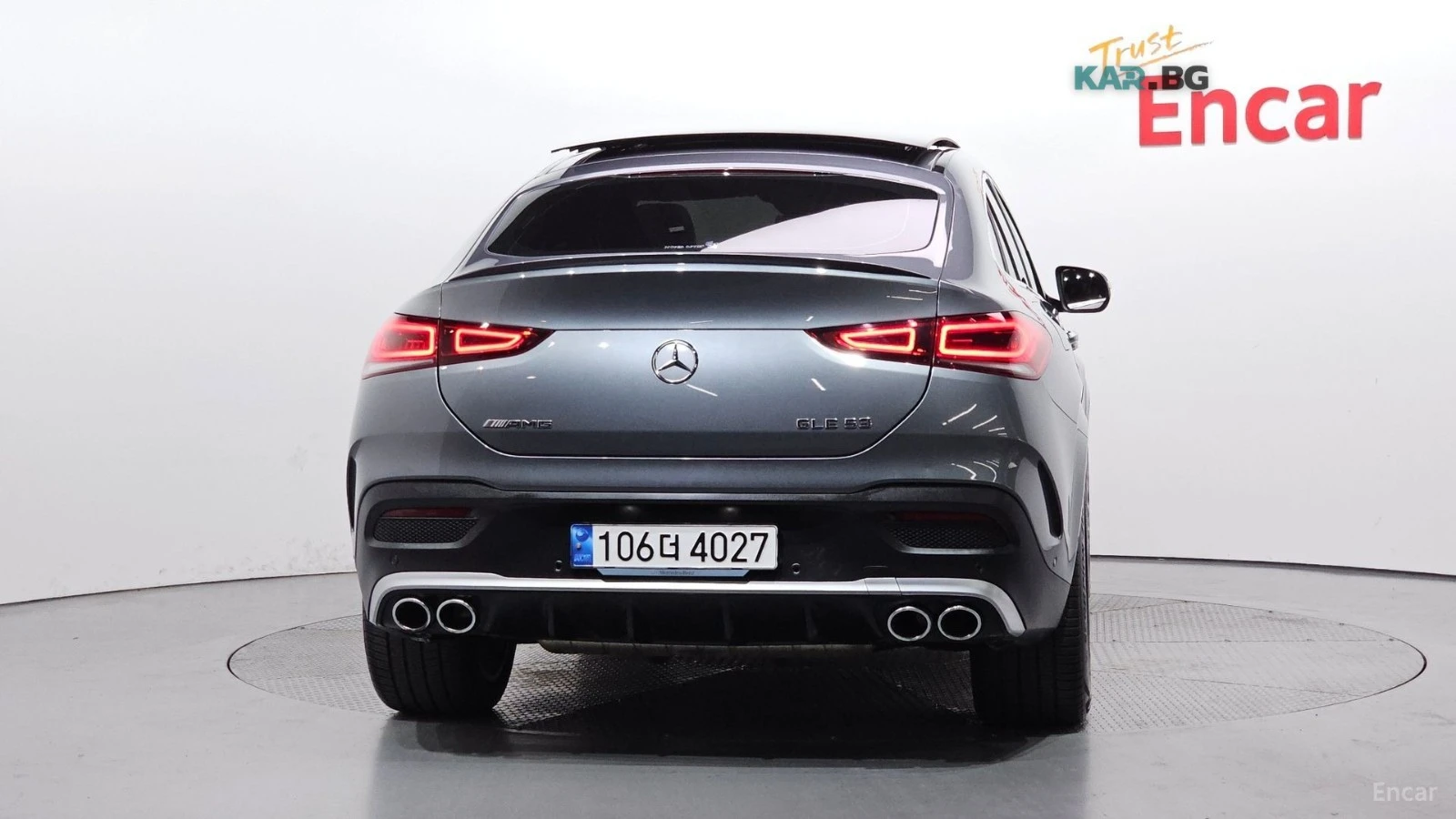 Mercedes-Benz GLE 53 4MATIC COUPE* КОЖА* ПОДГРЕВ* ОБДУХВ* BURMASTER* PANO* 360, снимка 4 - Автомобили и джипове - 54858024