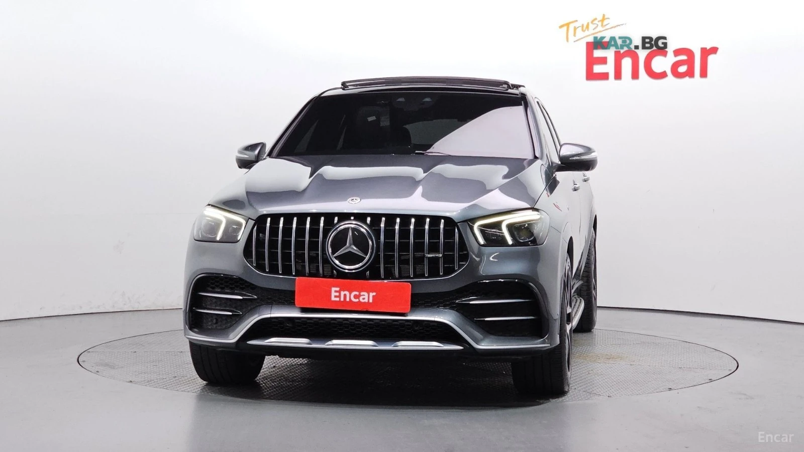 Mercedes-Benz GLE 53 4MATIC COUPE* КОЖА* ПОДГРЕВ* ОБДУХВ* BURMASTER* PANO* 360, снимка 3 - Автомобили и джипове - 54858024