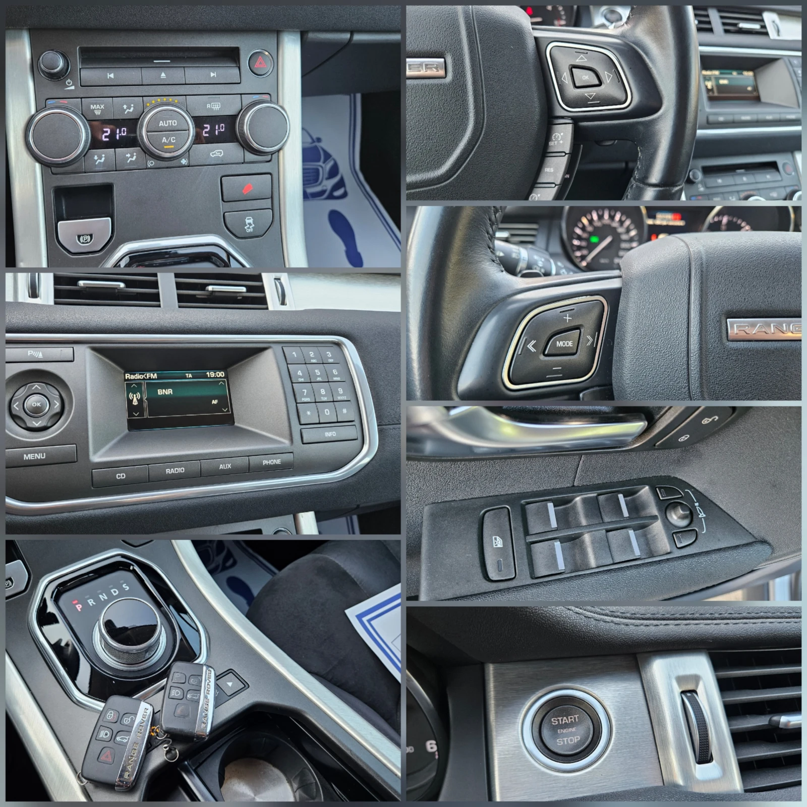 Land Rover Range Rover Evoque 2.2 SD AVTOMAT/KLIMATRON/ TOP SUSTOQNIE, снимка 14 - Автомобили и джипове - 55042451