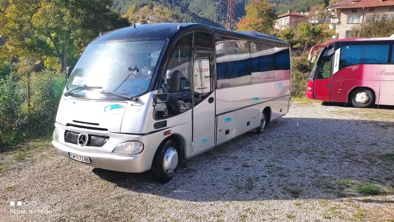 Mercedes-Benz 815 30Места, КЛИМА, ТЕЛМА, АВТОМ.ВРАТА, НЕМЕЦ, снимка 2 - Бусове и автобуси - 46783865