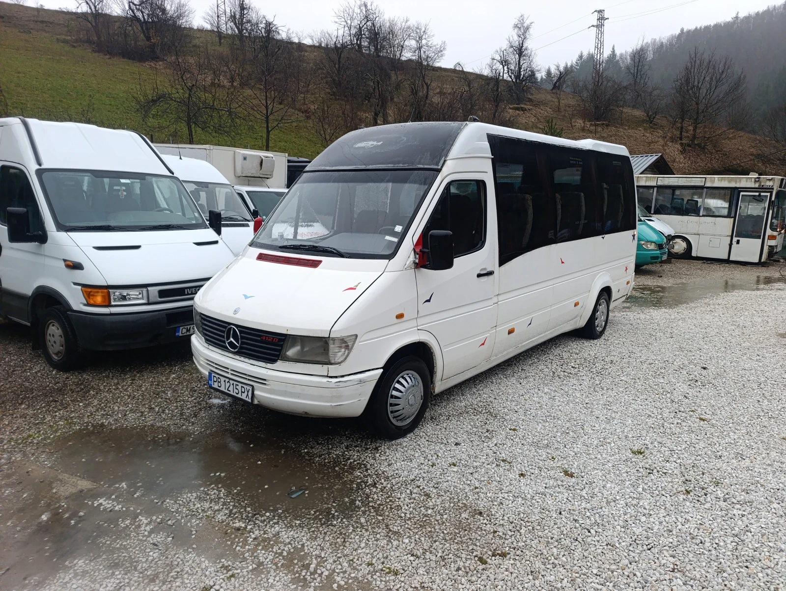Mercedes-Benz 815 30Места, БАРТЕР, КЛИМА, ТЕЛМА, АВТОМ.ВРАТА, НЕМЕЦ, снимка 16 - Бусове и автобуси - 54222101